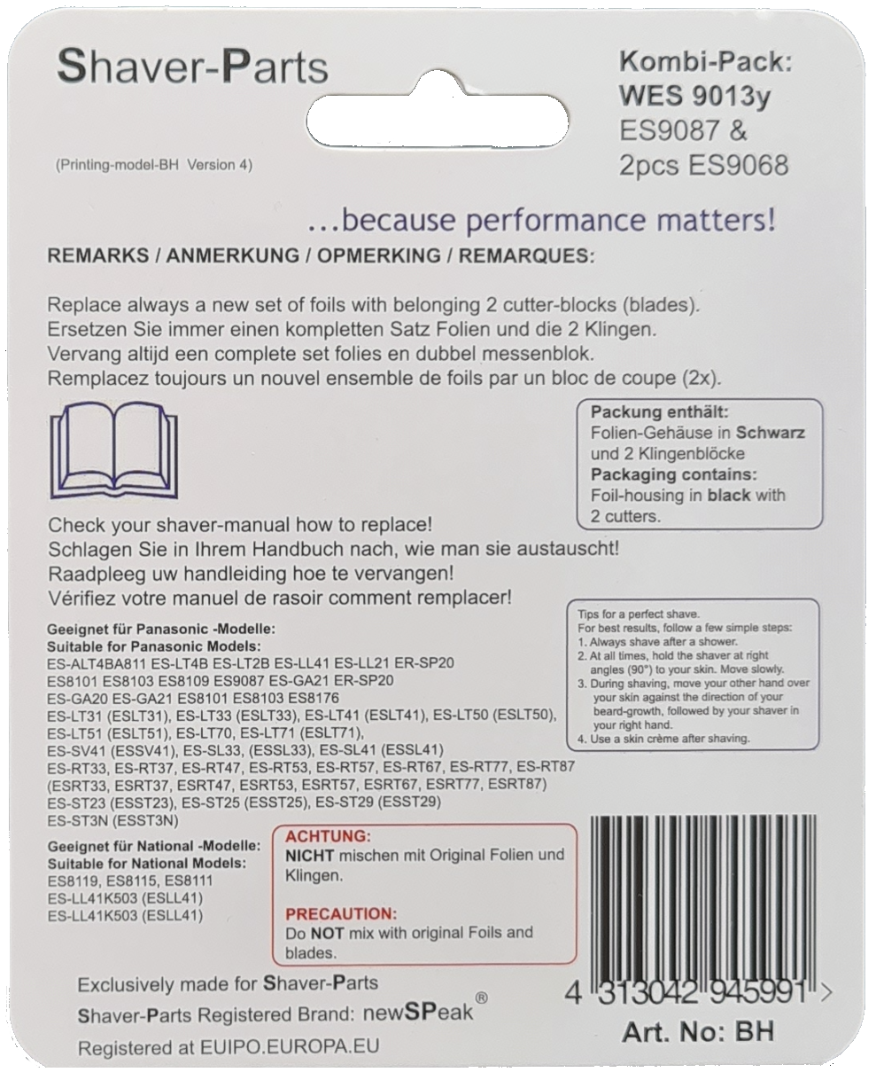 bh wes9013y az v1